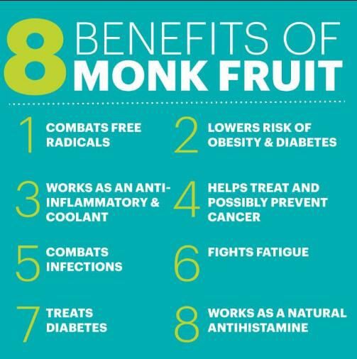 pure monk fruit powder benefits