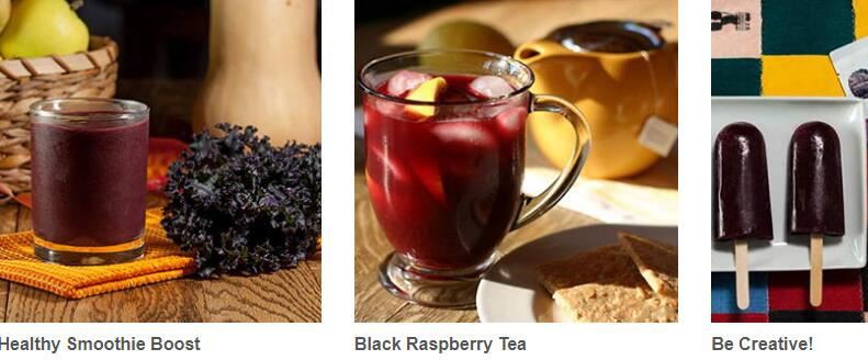 black raspberry extract application